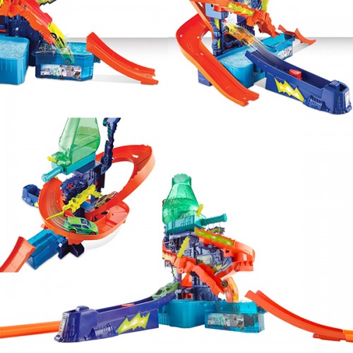 hot wheels color shifters color splash science lab playset