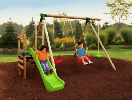 Little Tikes Hamburg Swing Slide Play System