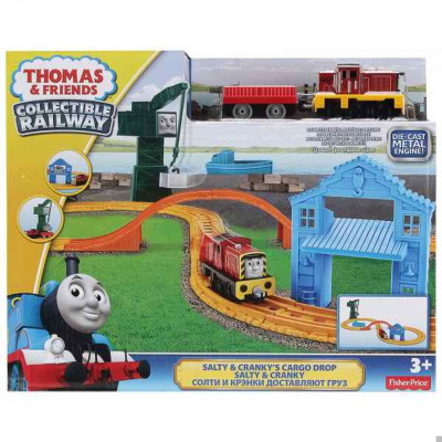 Hot Wheels Thomas & Friends Collectible Railway Salty & Cranky's