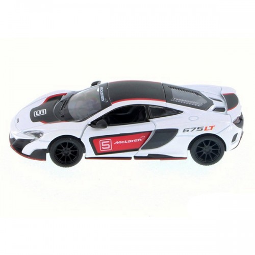 Blue New Kinsmart 5/" McLaren 675LT Diecast Model Toy Car 1:36 Pull Action