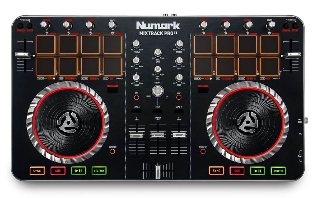 numark mixtrack usb dj controller for mac and pc review