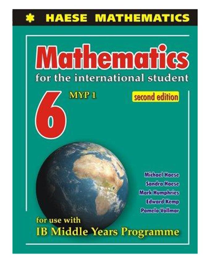 Haese Mathematics Mathematics For International Student 6 Myp1 2e Pb