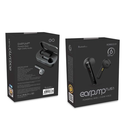 SonicGear Earpump TWS 1 Earbuds Black Price in Pakistan