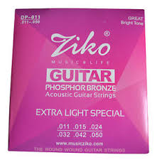 Ziko DP011 Acoustic Guitar strings set price in pakistan